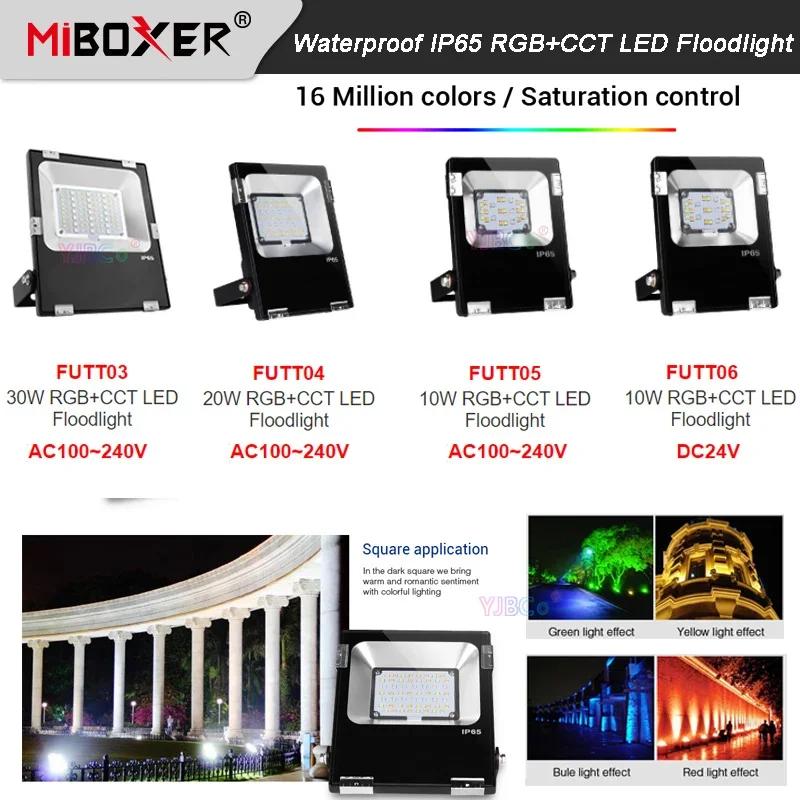 Miboxer RGB + CCT LED  ,  IP65 Ʈ    , 2.4G RF , 110V, 220V, 24V, 10W, 20W, 30W